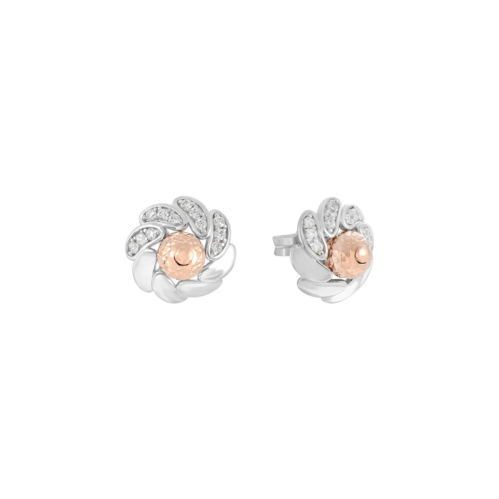 Bông tai Bạc đính đá CZ PNJSilver XM00H000030