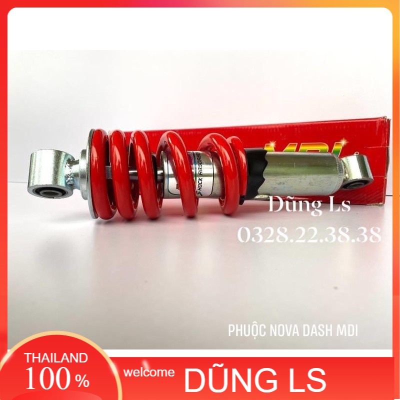Phuộc sau Nova Dash 125 SONIC 125 chính hãng MDI Thailand, phuộc nhún sau sonic 125, thụt sau dash Thái lan