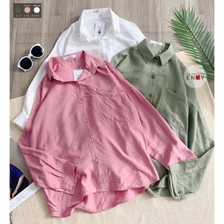 Áo sơ mi nữ basic ENVY S19 dễ phối lịch sự