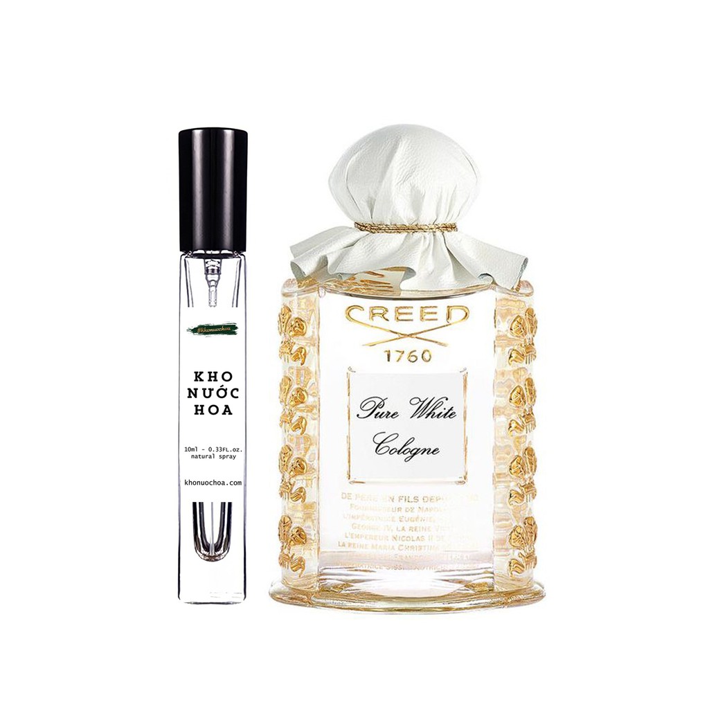 Nước hoa dùng thử Creed  Exclusives Pure White Cologne