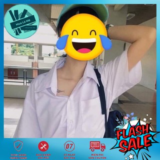 Áo sơ mi nữ tay lỡ dáng rộng 🎁HOT TREND🎁Áo Somi kiểu dáng basic thời trang cho nữ đi học, đi chơi (ảnh thật)