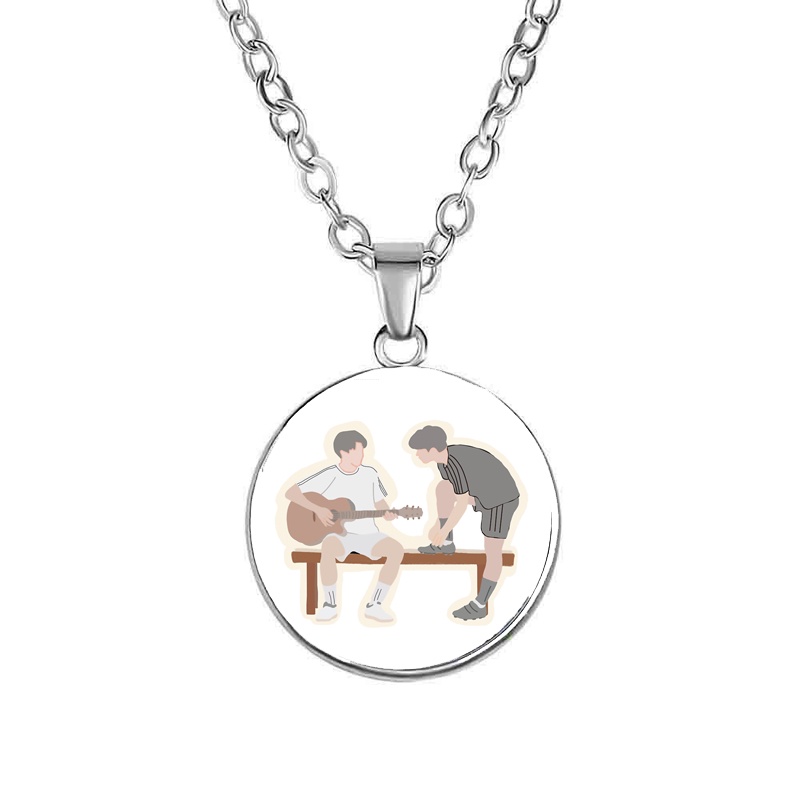 Vòng cổ in hình nhân vật BRIGHTWIN 2gether BL Thái Lan  anime chibi xinh xắn quà tặng độc đáo