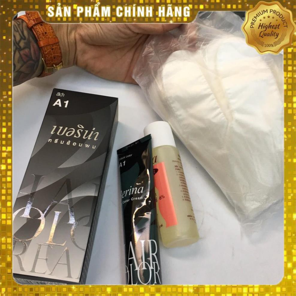 màu nhuộm phủ bạc thảo dược dưỡng tóc - hàng thái lan cao cấp (không gây ngứa cho da đầu) nhuộm tại nhà