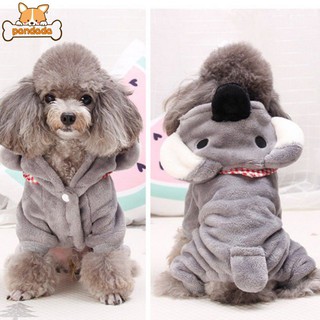 Áo khoác cho thú cưng hình Gấu Koala có nhiều size để lựa chọn
