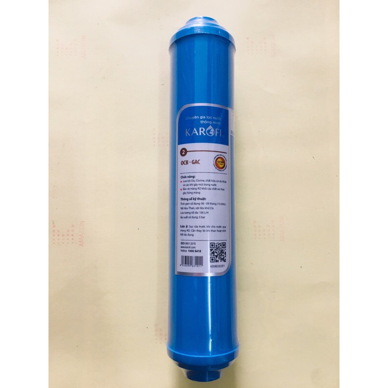 [RẺ VÔ ĐỊCH] BỘ 3 LÕI LỌC THÔ 123 KAROFI CHÍNH HÃNG GIÁ RẺ | BigBuy360 - bigbuy360.vn