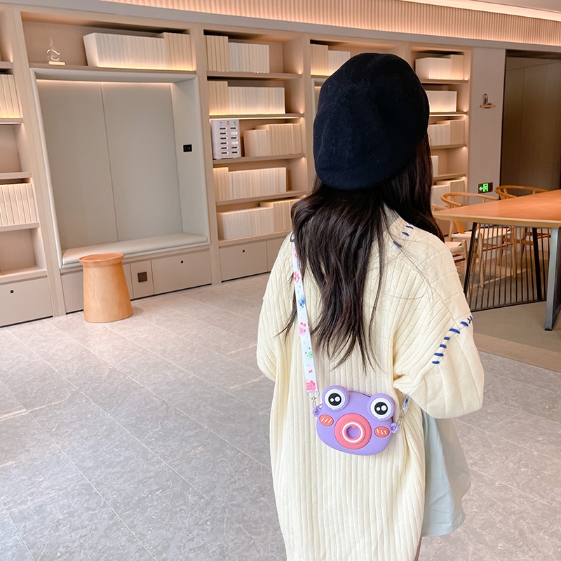 Túi Đeo Chéo Vai Hình Con Cua Dễ Thương Cho Bé Gái