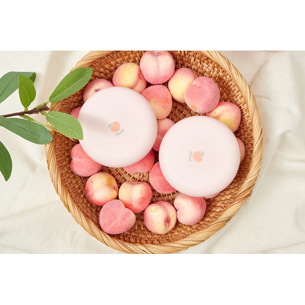 Phấn Nước SKINFOOD PEACH COTTON BLUR CUSHION SPF50+PA+++ 15g