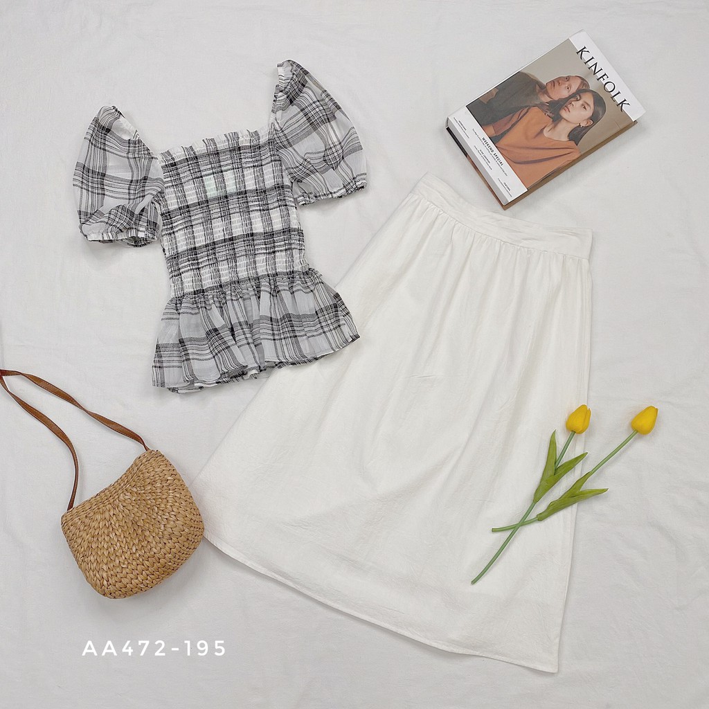 [Mã WASKT304 giảm 15% tối đa 30K đơn 99K] Áo Hoa Nhí Bo Ngực Nhiên vintage | BigBuy360 - bigbuy360.vn