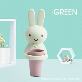 [FREESHIP] Kệ và cốc đánh răng thỏ cho bé