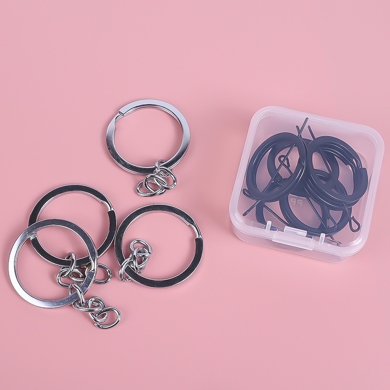 Set 6 Hộp Nhựa Trong Suốt Đựng Trang Sức Đa Năng Tiện Dụng