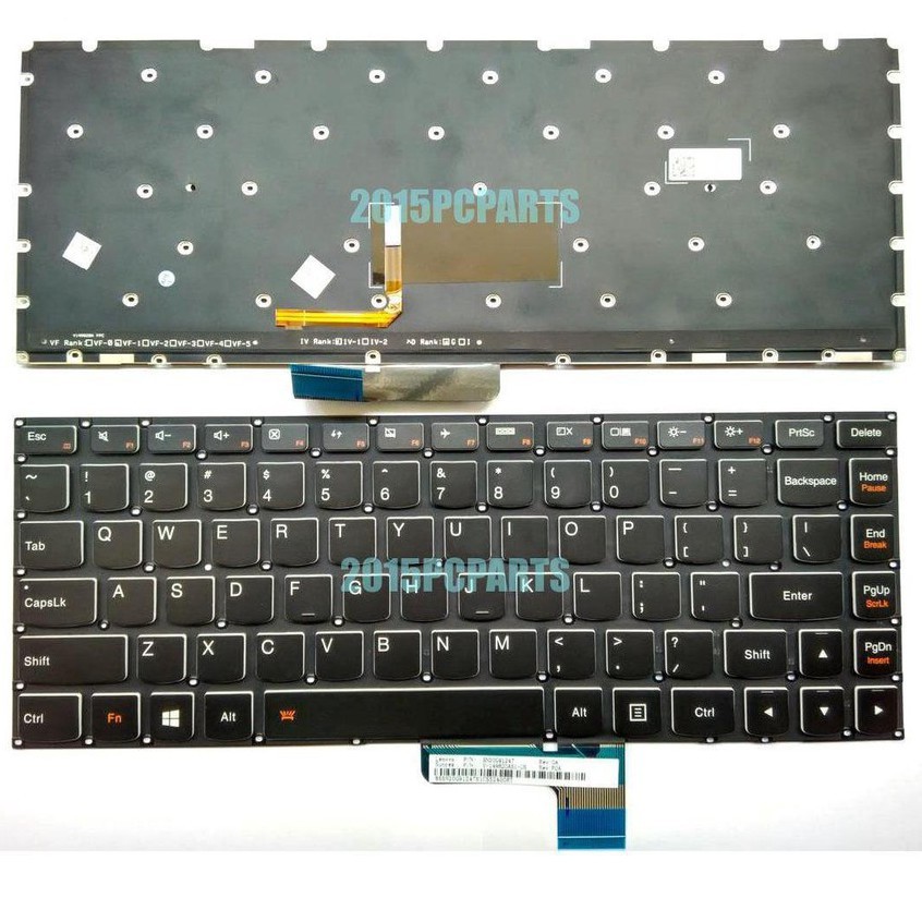 (KEYBOARD) BÀN PHÍM LAPTOP LENOVO YOGA 2 13 dùng cho Yoga 2 13, E31-70, E31-80
