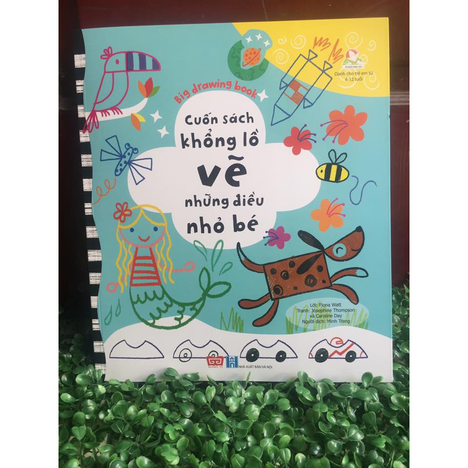 Sách - Big drawing book - Cuốn sách khổng lồ vẽ những điều nhỏ bé | BigBuy360 - bigbuy360.vn
