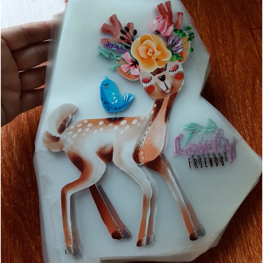Sticker hươu đáng yêu 10k/hình