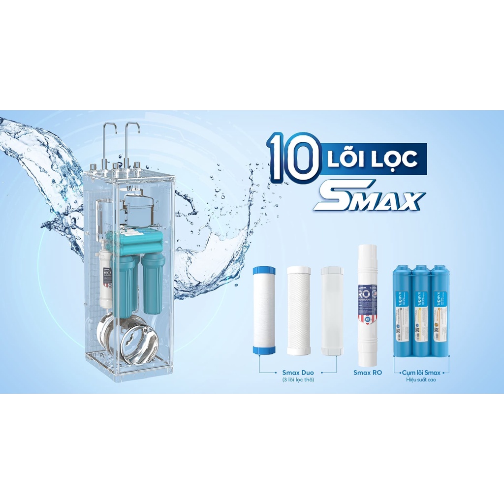 Máy lọc nước nóng nguội Karofi KAH-D10