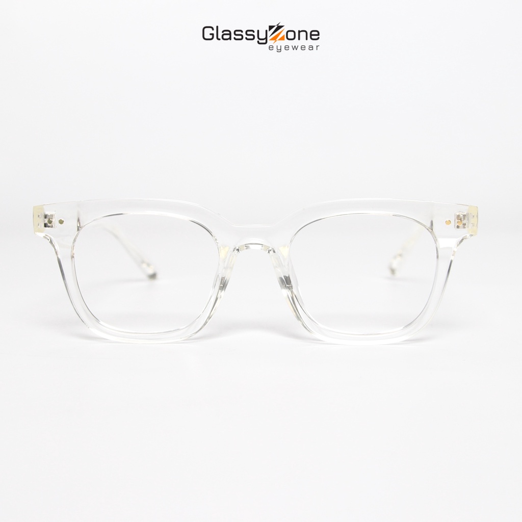 Gọng kính cận, Mắt kính giả cận nhựa dẻo Form vuông Nam Nữ Dagwood- GlassyZone