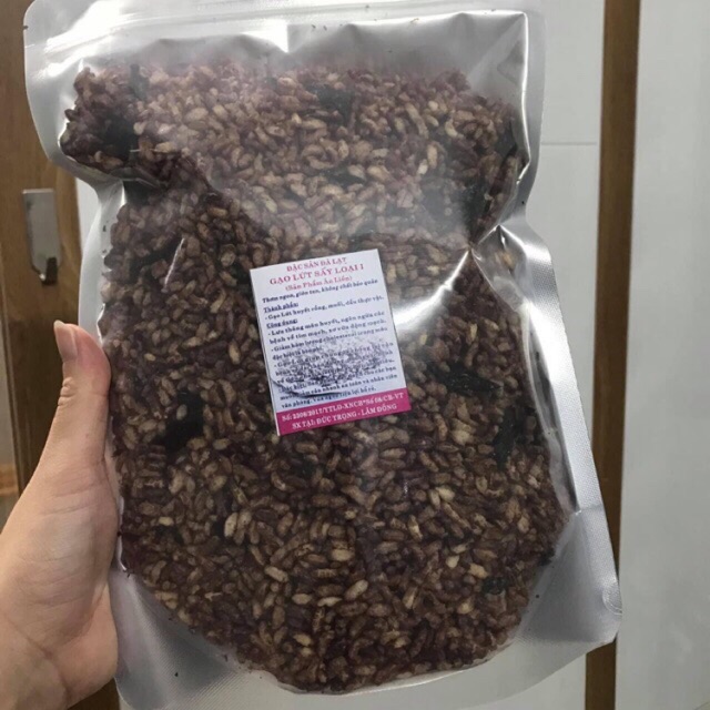 Gạo lứt sấy rong biển