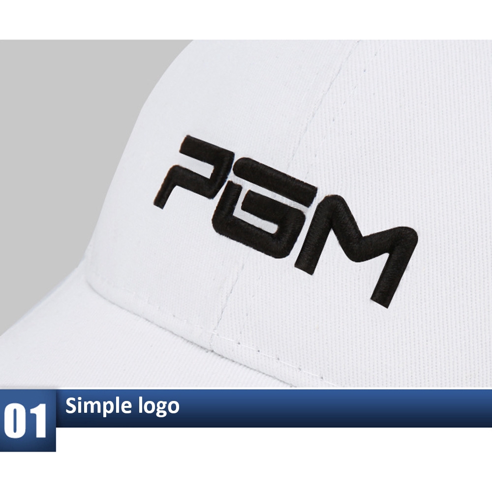 Mũ golf PGM Mũ chống nắng cho nam và nữ Mũ Golf Cotton Giải trí Thể thao Sun Shade Mũ bóng chày siêu thoáng khí