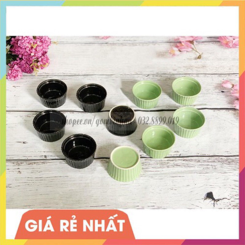 CỐC GỐM SỨ LÀM CARAMEN / SỮA CHUA / CHƯNG YÊN / BÁNH FLAN ĐẸP NHẤT