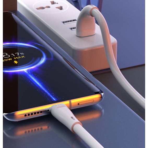 Dây Cáp Sạc ĐT Chân/Cổng Sendem T70 120W Hàng Cao Cấp Lõi Đồng Siêu Bền Cực Dày