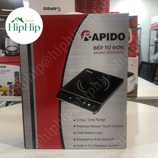 [ HÀNG CHÍNH HÃNG ] Bếp từ đơn, bếp điện từ Rapido RI2000ES