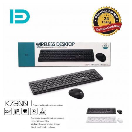 Combo Phím Chuột Ko Dây FD ik7300