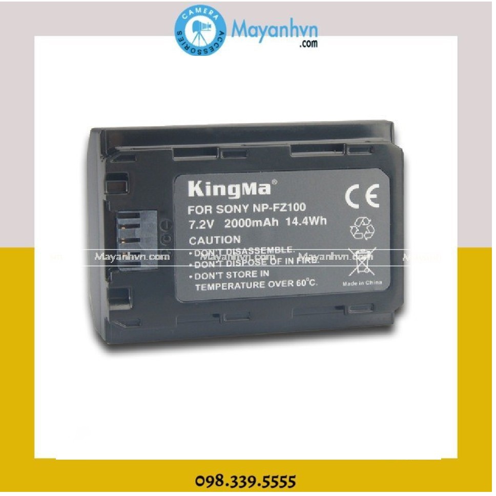 Pin Kingma NPFZ100 cho máy ảnh Sony A7iii,A9,A7riii