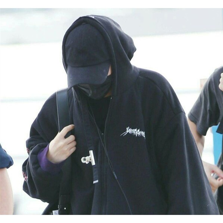 Áo khoác nỉ Total Fucking Darkness 2 mặt cosplay Gdragon