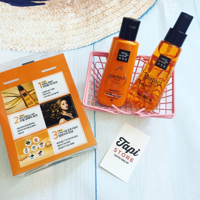 Set chăm sóc tóc Mise En Scene Perfect Serum