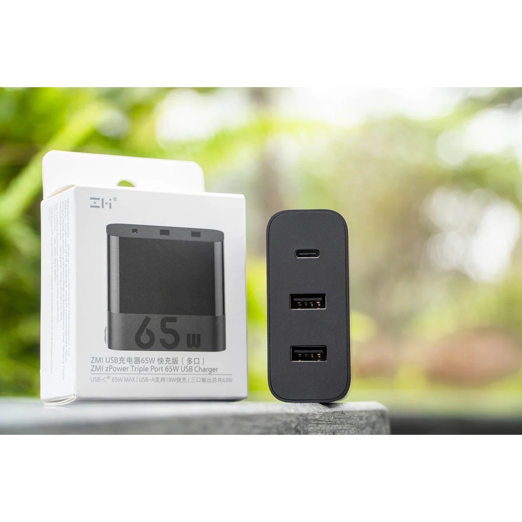 Cốc sạc nhanh PD ZMI HA835 65W 2A1C XM