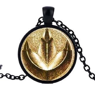 Dây chuyền mặt kính hình siêu nhân power ranger cá tính