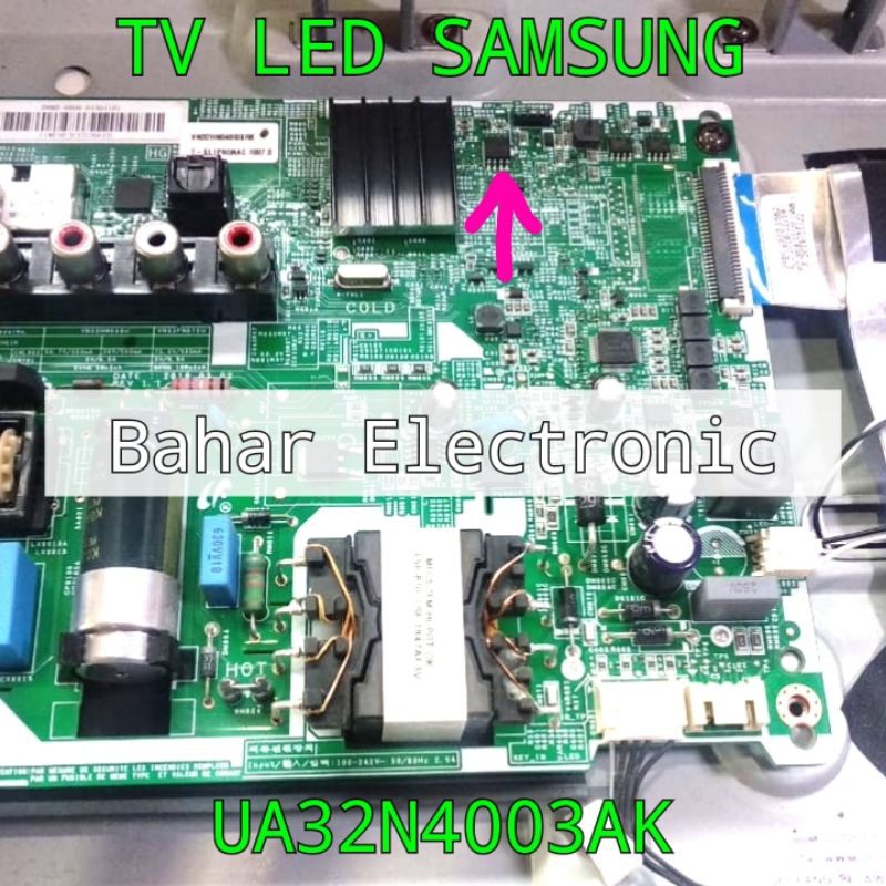 Ic Spi Eprom Flash Tv Led Samsung Ua32N4003Ak