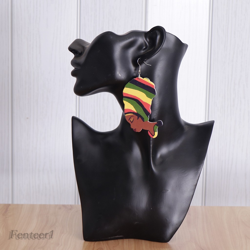 Bông Tai Kiểu Móc Hình Người Châu Phi 1