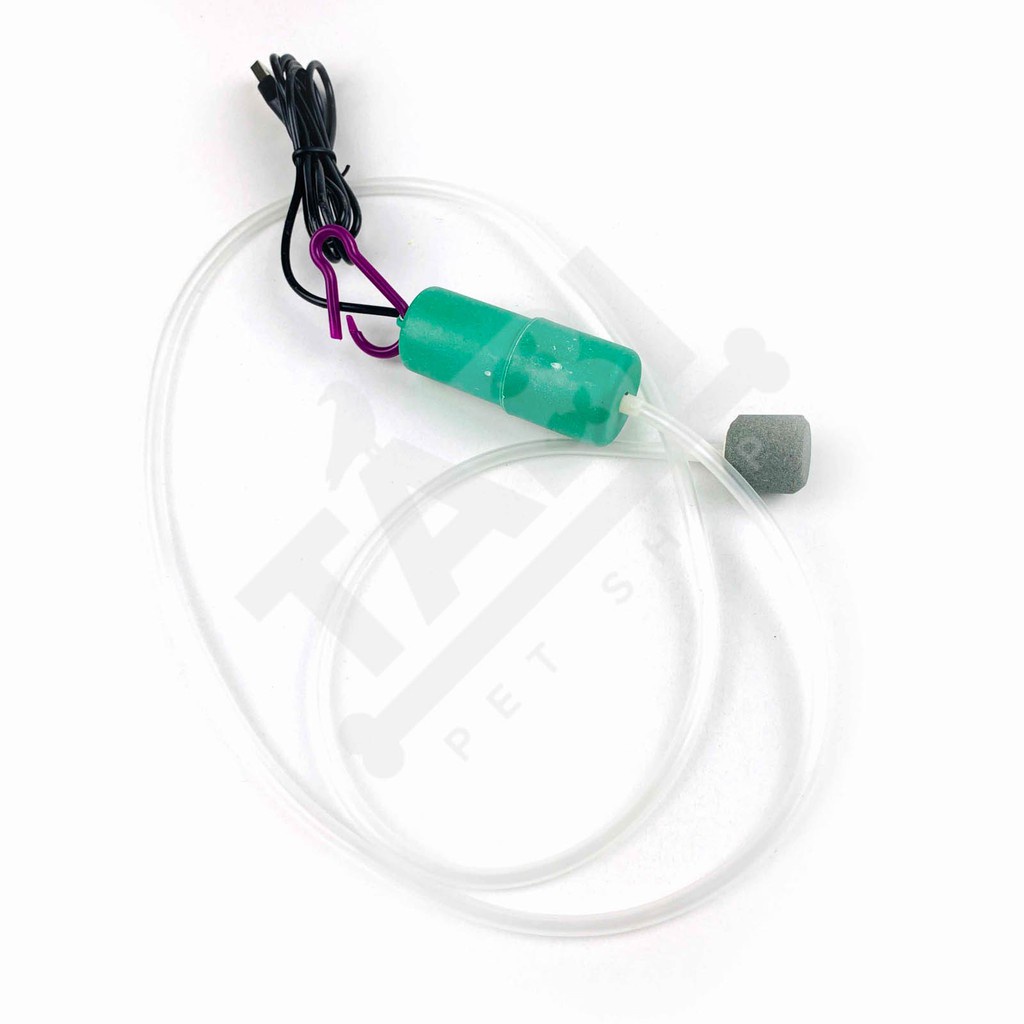 Máy Sủi Oxy Mini Kết Nối USB - Sục Khí Oxi Cho Bể Cá Cảnh Siêu Êm Và Nhẹ