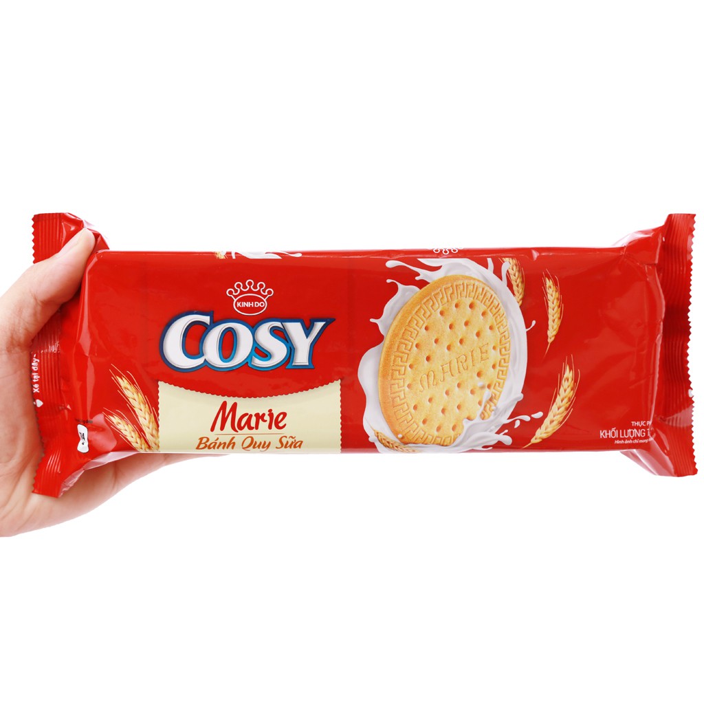 Bánh Quy sữa Cosy Marie gói 2 lựa chọn lớn(288g), nhỏ(144g)