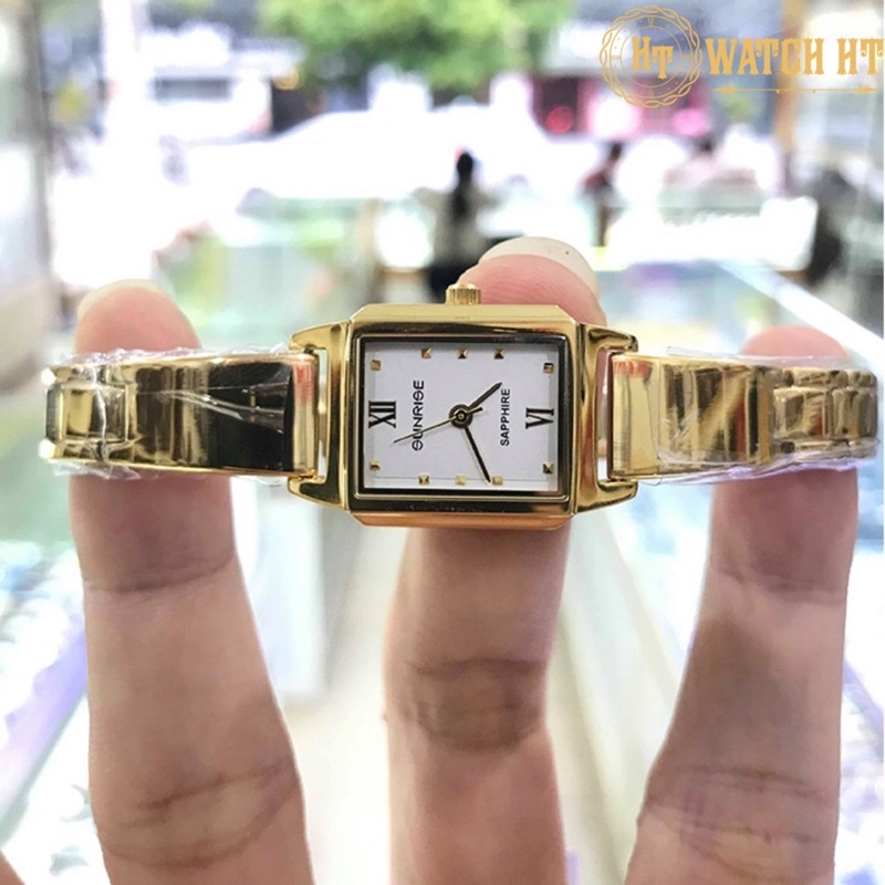 Đồng hồ nữ SUNRISE 909SWAV full hộp thẻ chính hãng, kính sapphire chống xước