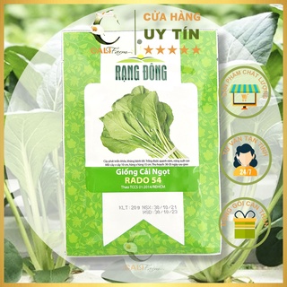 Hạt Giống Cải Ngọt RADO 54 gói 20gr Ăn Rất Ngon lại Dễ trồng