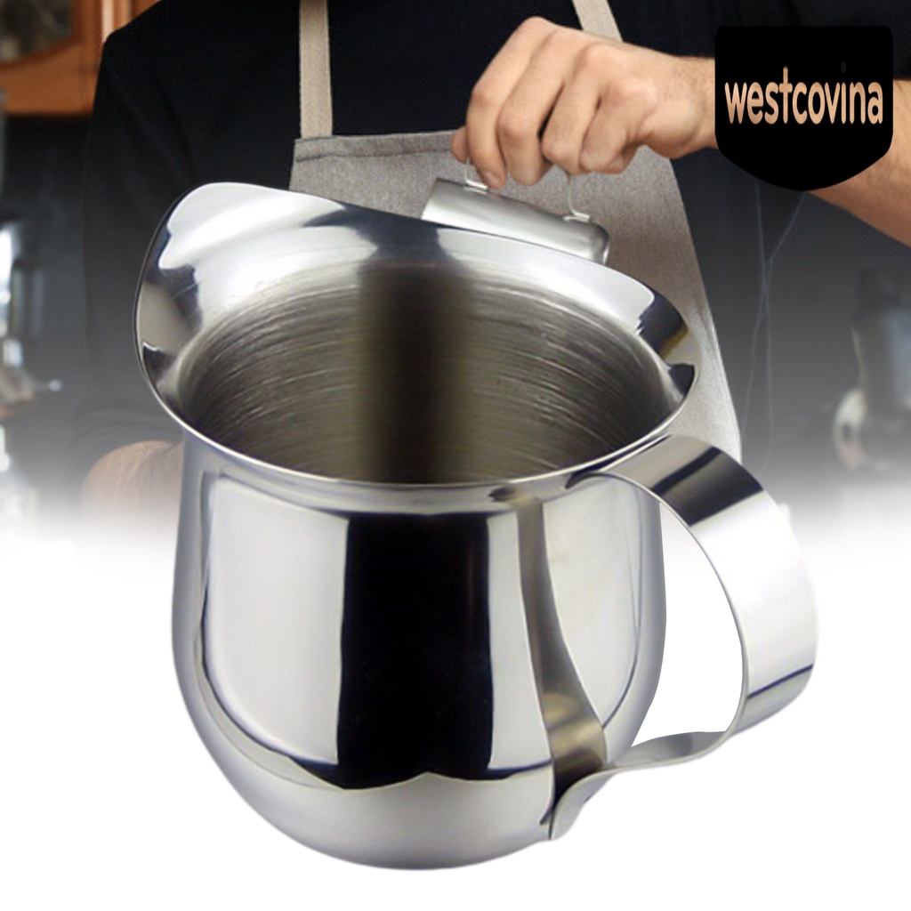 [Hot]☀ Bình Lắc Pha Cà Phê Cappuccino Bằng Thép Không Gỉ