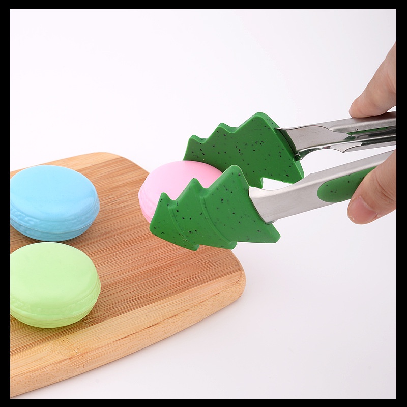 Kẹp gắp thức ăn, bánh silicon chịu nhiệt 27 cm