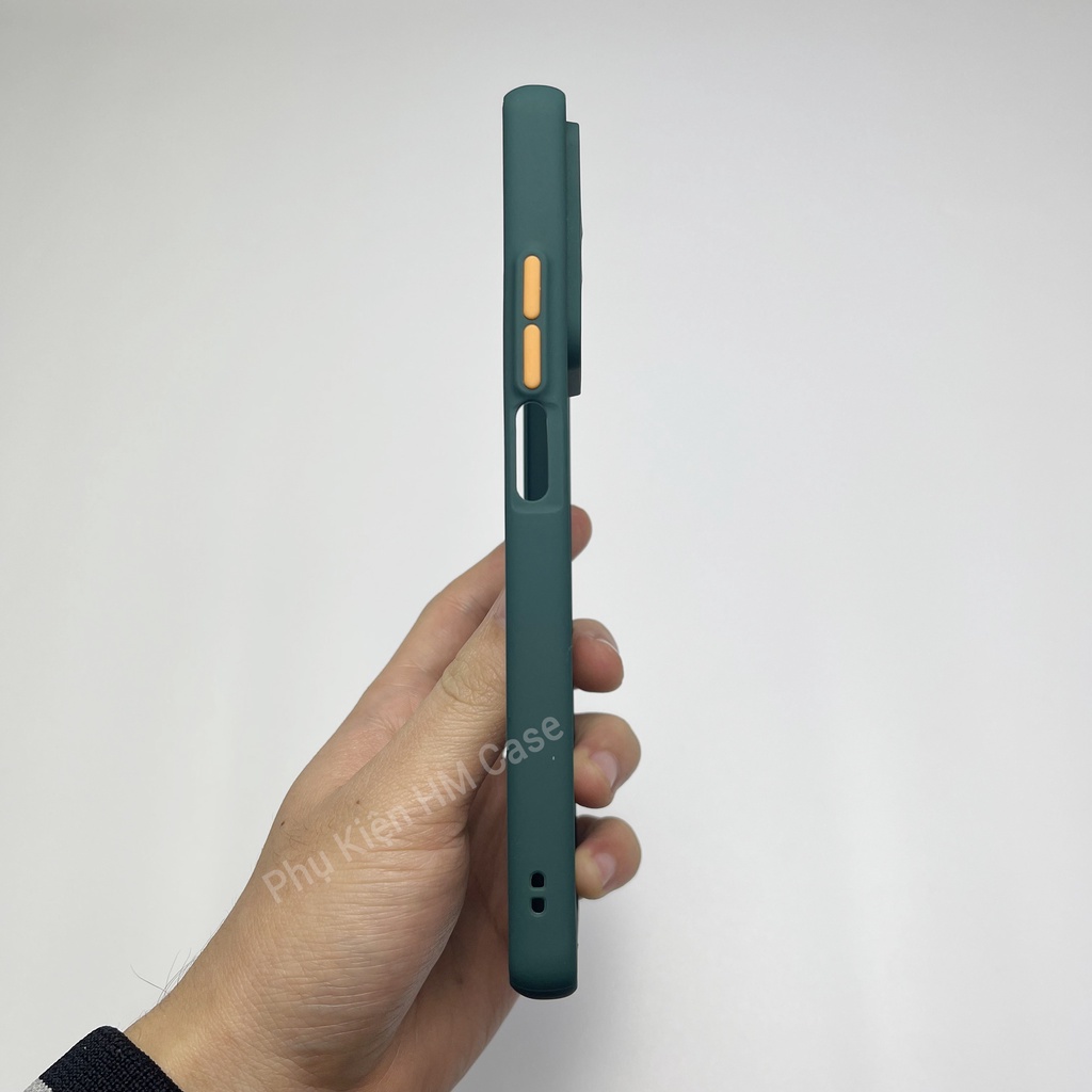 Ốp Lưng Phantom Xiaomi Mi 11T 5G / Mi 11T Pro 5G, Lưng Nhám, Viền Màu, Bảo Bệ Camera