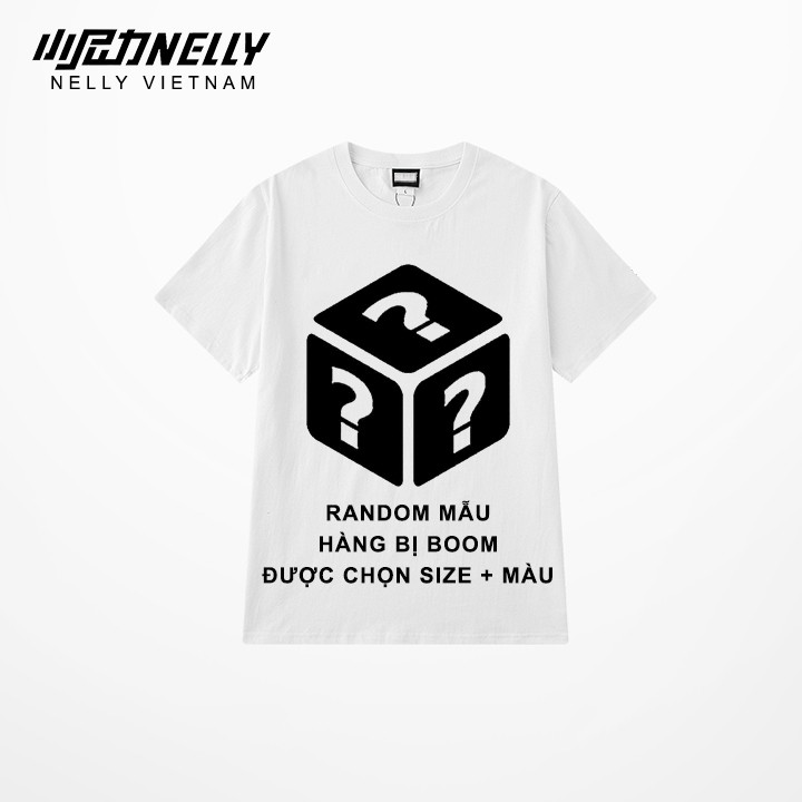 Áo thun tay lỡ NELLY hàng hoàn, mẫu random