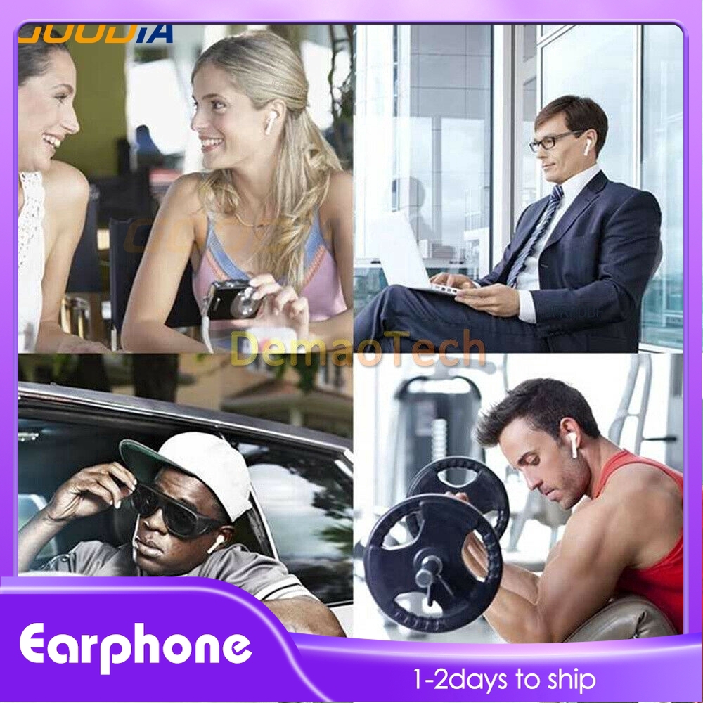 Tai Nghe Bluetooth 5.0 I14 Tws Có Nút Điều Khiển Âm Lượng