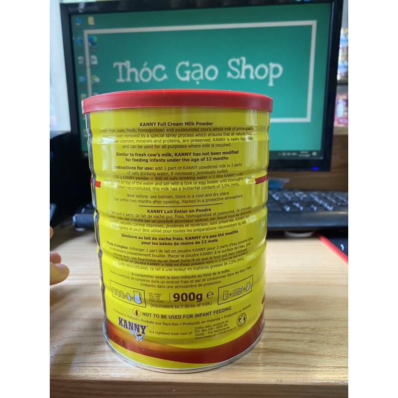 [CHÍNH HÃNG] Sữa KANNY 900gr Chứa Canxi Tự Nhiên Phù Hợp Cho Cả Gia Đình HSD 2022