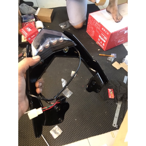 CẢNG LC F1 gắn 135/Ex150/155/Winner/Sirius xăng cơ