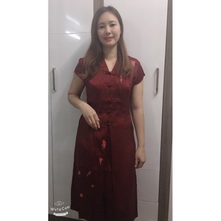 VÁY LỤA CHO MẸ BMT 59 ( HÀNG CÓ SẴN )