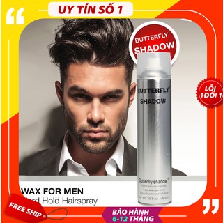 Gôm xịt tóc tạo kiểu Butterfly Shadow 600ml, Gôm xịt tóc tăng độ cứng, tạo kiểu giữ nếp cực lâu
