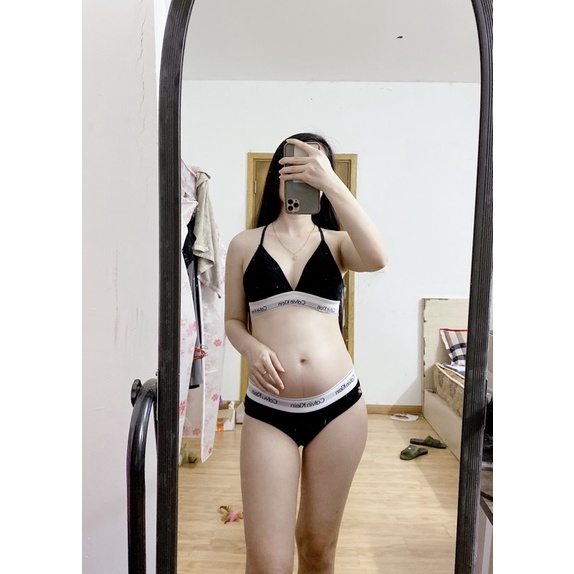 Bộ đồ lót B057 thể thao chữ C K dây Y cotton cao cấp | BigBuy360 - bigbuy360.vn