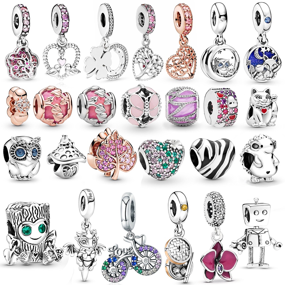 Vòng Tay Chuỗi Hạt Mặt Hình Lá Cây Chú Ếch Chú Nhím Cú Mèo Chính Hãng Thời Trang Mùa Thu Cho Cặp Đôi