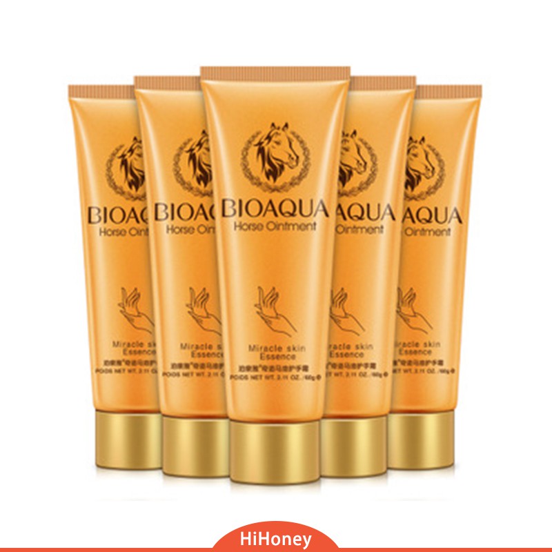 (Có sẵn)Kem dưỡng tay BIOAQUA HORSE OINTMENT Tinh dầu ngựa nội địa Trung