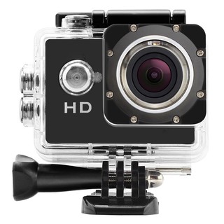 Camera hành động chống nước FullHD 1080P (Đen)