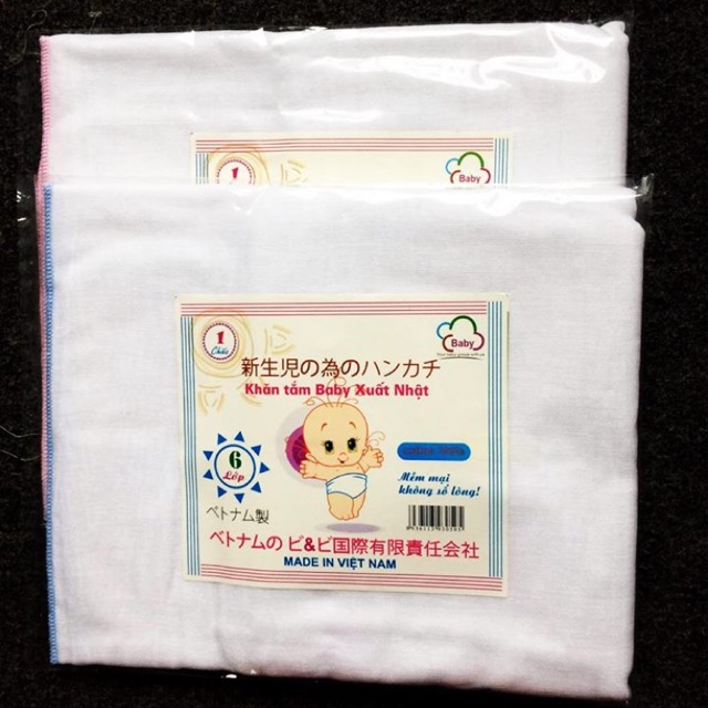 TẮM KHĂN XÔ 6 LỚP